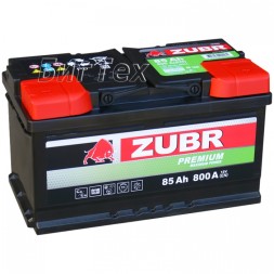 Аккумулятор автомобильный ZUBR PREMIUM ZP850 85Ач 800А