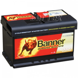 Аккумулятор автомобильный Banner Running Bull EFB 65 Ач (565 12)