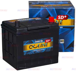 Аккумулятор автомобильный ALPHALINE SD 26R-550 58Ач 550А о/п
