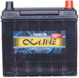 Аккумулятор автомобильный ALPHALINE SD 26R-550 58Ач 550А о/п