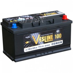 Аккумулятор автомобильный VESLINE L5, 100 Ah