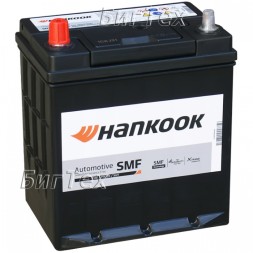 Аккумулятор автомобильный HANKOOK 44B19FR 40Ah (бортик)
