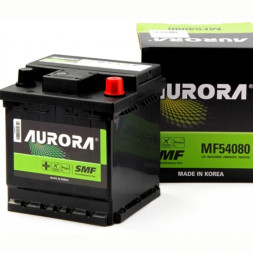 Аккумулятор автомобильный AURORA DIN MF54080 L0 40 Ач