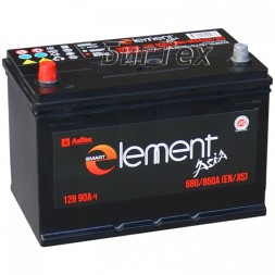 Аккумулятор автомобильный Smart ELEMENT ASIA 90 Ач 780A
