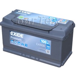Аккумулятор автомобильный Exide Premium EA1000 100 Ач Аккумулятор автомобильный Exide Premium EA1000 100 Ач