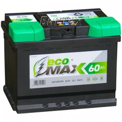 Аккумулятор автомобильный ECOMAX 60 Ач Аккумулятор автомобильный ECOMAX 60 Ач