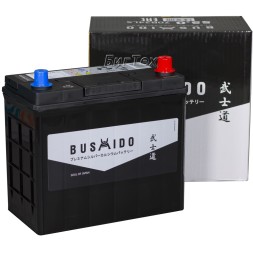 Аккумулятор автомобильный BUSHIDO SJ 70B24LS 55Ah 500A о.п