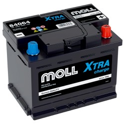 Аккумулятор автомобильный MOLL XTRA charge LN2 64Ah (84064) 
