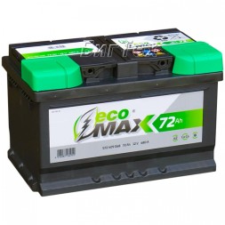 Аккумулятор автомобильный ECOMAX 72 Ач