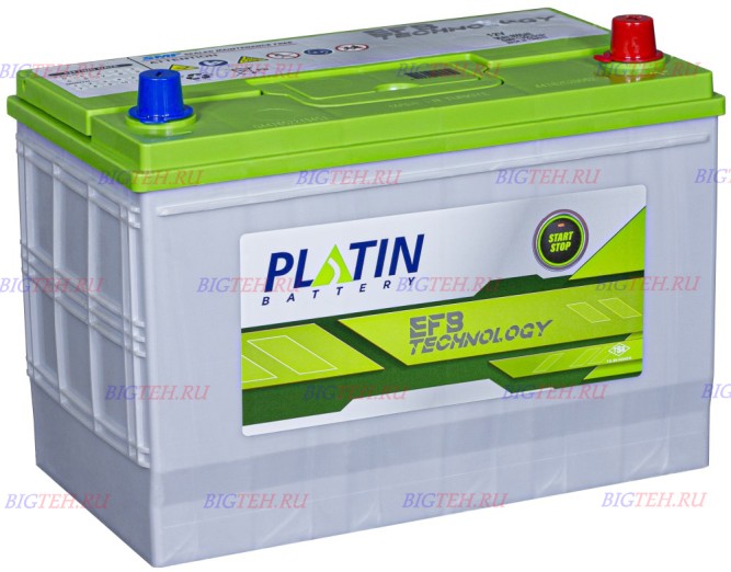 Аккумулятор автомобильный PLATIN 135D31R EFB ASIA 90Ач 800А о.п