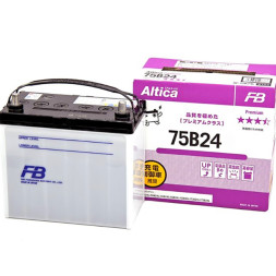 Аккумулятор автомобильный FB Altica PREMIUM 75B24R 60 Ач (тонкие клеммы)