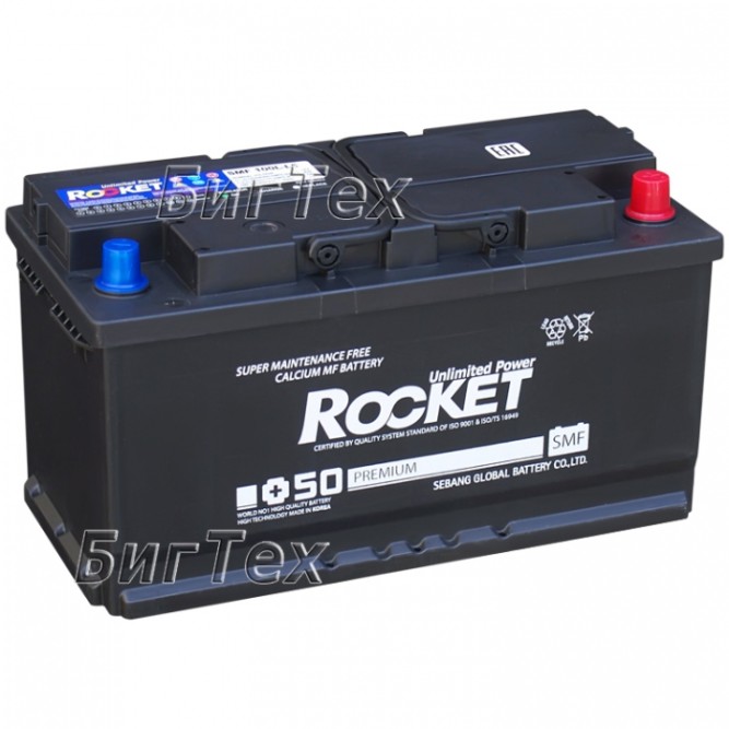 Аккумулятор автомобильный ROCKET SMF 110L-L5, 110 Ач 910A