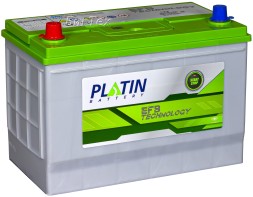 Аккумулятор автомобильный PLATIN 135D31L EFB ASIA 90Ач 800А п.п