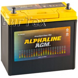 Аккумулятор автомобильный Alphaline AGM AX 60B24R Ач