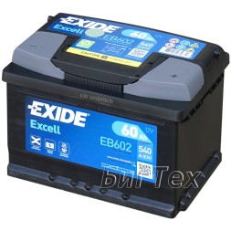 Аккумулятор автомобильный Exide Excell EB602 60 Ач