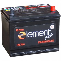 Аккумулятор автомобильный SMART ELEMENT ASIA 70 Ач Аккумулятор автомобильный SMART ELEMENT ASIA 70 Ач