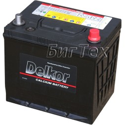 Аккумулятор автомобильный Delkor 75D23L 65 Ач Аккумулятор автомобильный Delkor 75D23L 65 Ач