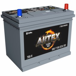 Аккумулятор автомобильный АКТЕХ CLASSIC ASIA 80D26L 70 Ач 580A Аккумулятор автомобильный АКТЕХ CLASSIC ASIA 80D26L 70 Ач 580A
