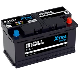 Аккумулятор автомобильный MOLL XTRA charge LN5 100Ah (84100)