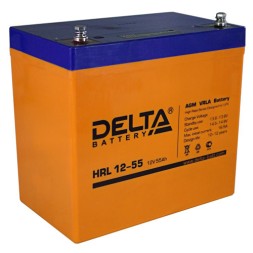 Аккумулятор Delta HRL 12-55, 55 А/ч