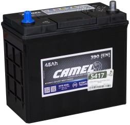 Аккумулятор автомобильный CAMEL EFB Asia 45Ач 390А N55L