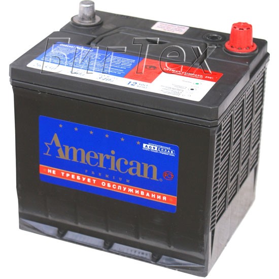 Аккумулятор автомобильный American 26550 60 Ач