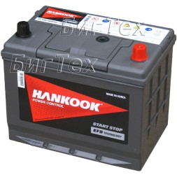 Аккумулятор автомобильный Hankook Start-Stop EFB 100D26L 68 А/ч Аккумулятор автомобильный Hankook Start-Stop EFB 100D26L 68 А/ч