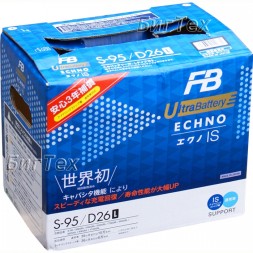 Аккумулятор автомобильный FB Ultra Battery ECHNO IS EFB S-95 Start-Stop 80 Ач Аккумулятор автомобильный FB Ultra Battery ECHNO IS EFB S-95 Start-Stop 80 Ач