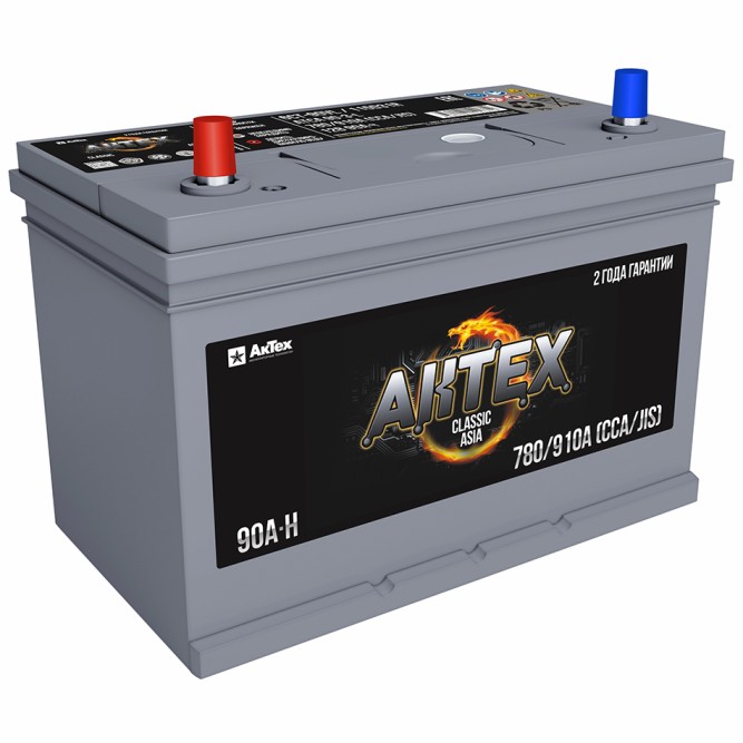 Аккумулятор автомобильный АКТЕХ CLASSIC ASIA 115D31R 90Ач 780A