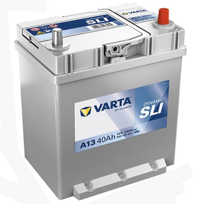 Аккумулятор автомобильный VARTA SLI Dynamic Asia A13 40Ah (540 125 033) 