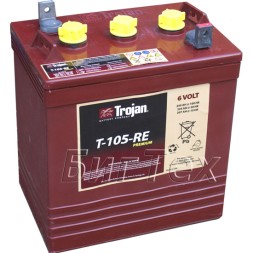 Аккумулятор тяговый Trojan T105-RE, 225 А/ч (6 Вольт)