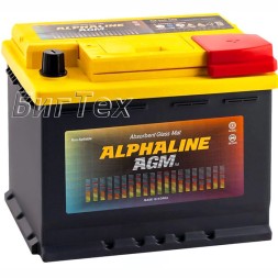 Аккумулятор автомобильный Alphaline AGM AX 56020 60 Ач Аккумулятор автомобильный Alphaline AGM AX 56020 60 Ач