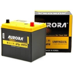 Аккумулятор автомобильный AURORA JIS ULTRA UMF95D23L 75 Ач 700A Аккумулятор автомобильный AURORA JIS ULTRA UMF95D23L 75 Ач 700A