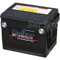 Аккумулятор автомобильный Delkor 75-650 75 Ач (боковые клеммы) Аккумулятор автомобильный Delkor 75-650 75 Ач (боковые клеммы)