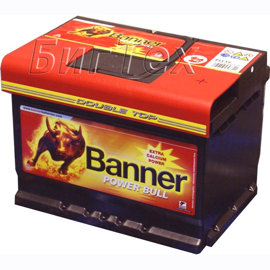 Аккумулятор автомобильный Banner Power Bull 60 Ач (P60 09)