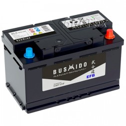 Аккумулятор автомобильный BUSHIDO EFB Start Stop LN4 85Ah 800A