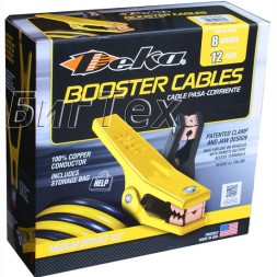 Провода пусковые "прикуривания" Deka Booster Cables 6GA