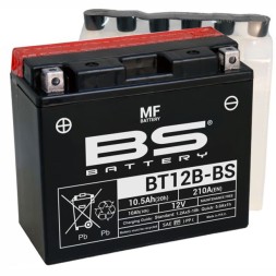Мото аккумулятор BS BT12B-BS 10 Ач (YT12B-BS)