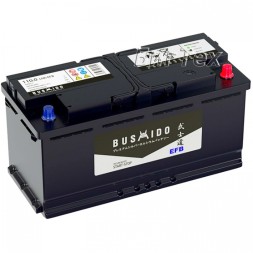 Аккумулятор автомобильный BUSHIDO EFB Start Stop LN6 110Ah 1000A