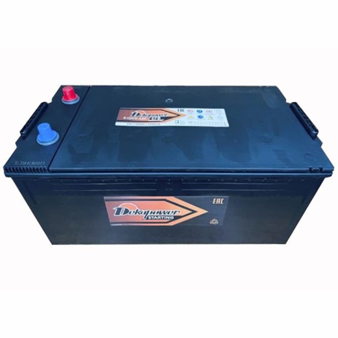 Аккумулятор грузовой DEKAPOWER 6-QWD-220 EFB 240Ah 1250A