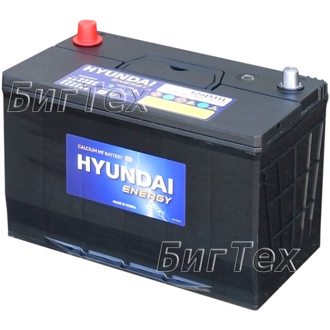 Аккумулятор автомобильный HYUNDAI Energy 125D31L 100 Ач