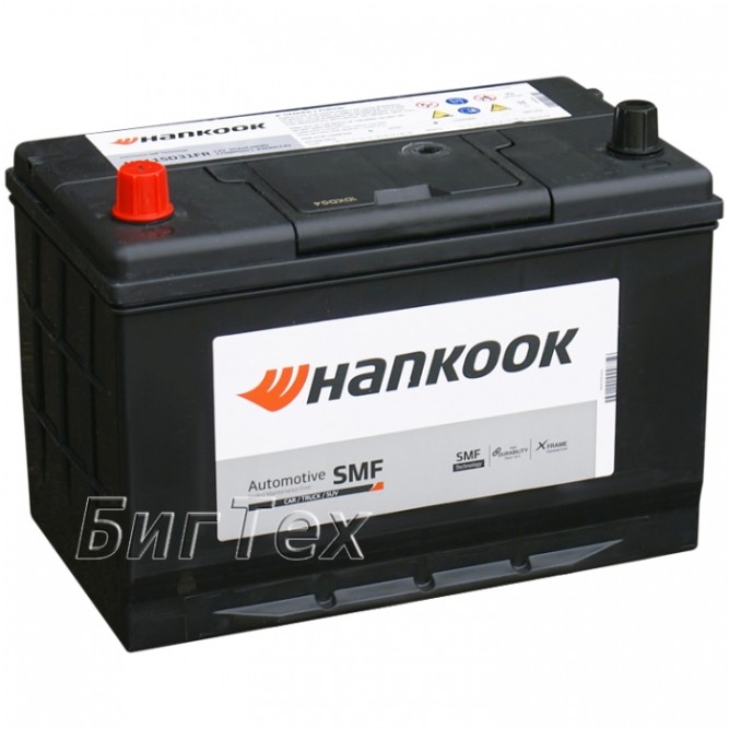 Аккумулятор автомобильный HANKOOK MF120D31FR 100 Ач