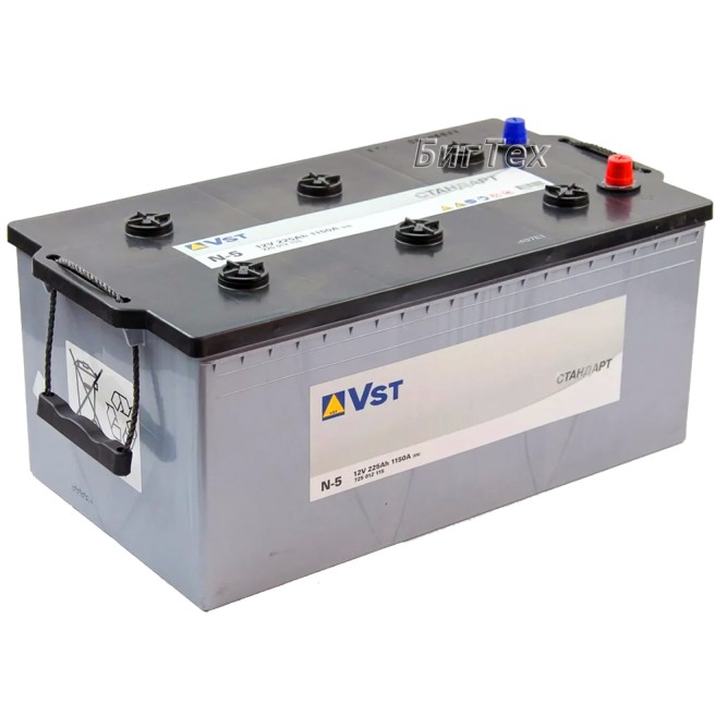 Аккумулятор грузовой VST Стандарт 225 Ач (725 012 115) 