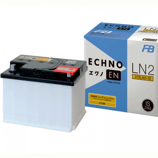 Аккумулятор автомобильный FB ECHNO EN 375LN2-IS EFB 61 Ah