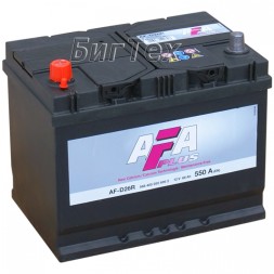 Аккумулятор автомобильный AFA Plus AF-D26R 68 Ач Аккумулятор автомобильный AFA Plus AF-D26R 68 Ач