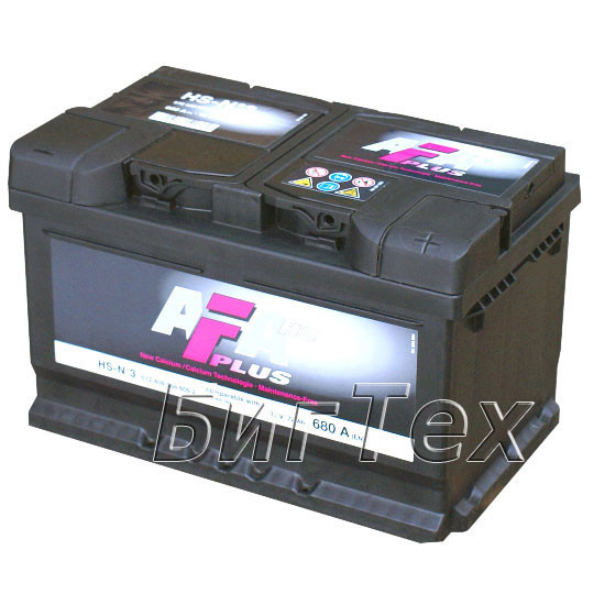 Аккумулятор автомобильный AFA Plus HS-N3 72 Ач