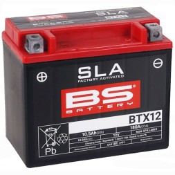 Мото аккумулятор BS BTX12 SLA 10.5Ah