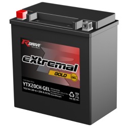 Мото аккумулятор RDrive Gold YTX20CH-GEL 18 Ач 
