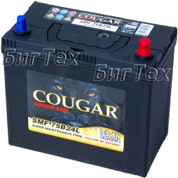Аккумулятор автомобильный Cougar 75B24L 55 Ач (тонкие клеммы) Аккумулятор автомобильный Cougar 75B24L 55 Ач (тонкие клеммы)