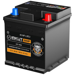 Аккумулятор автомобильный ИРКУТ 40 MF-L0EU 40Ач 340А о/п Аккумулятор автомобильный ИРКУТ 40 MF-L0EU 40Ач 340А о/п